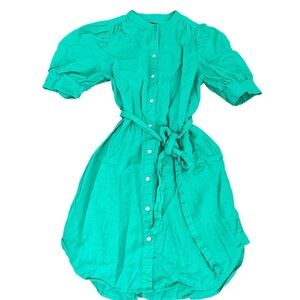 GAP Aqua Linen dress